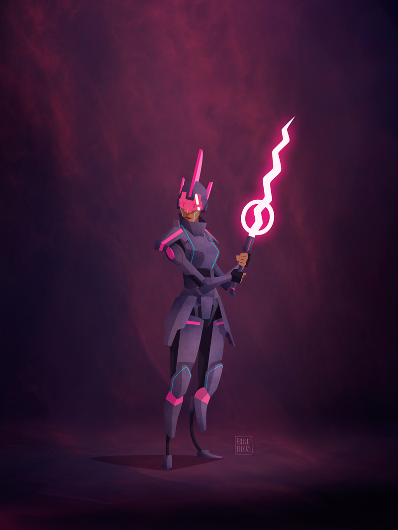 Neon Knights #1 - Character Design